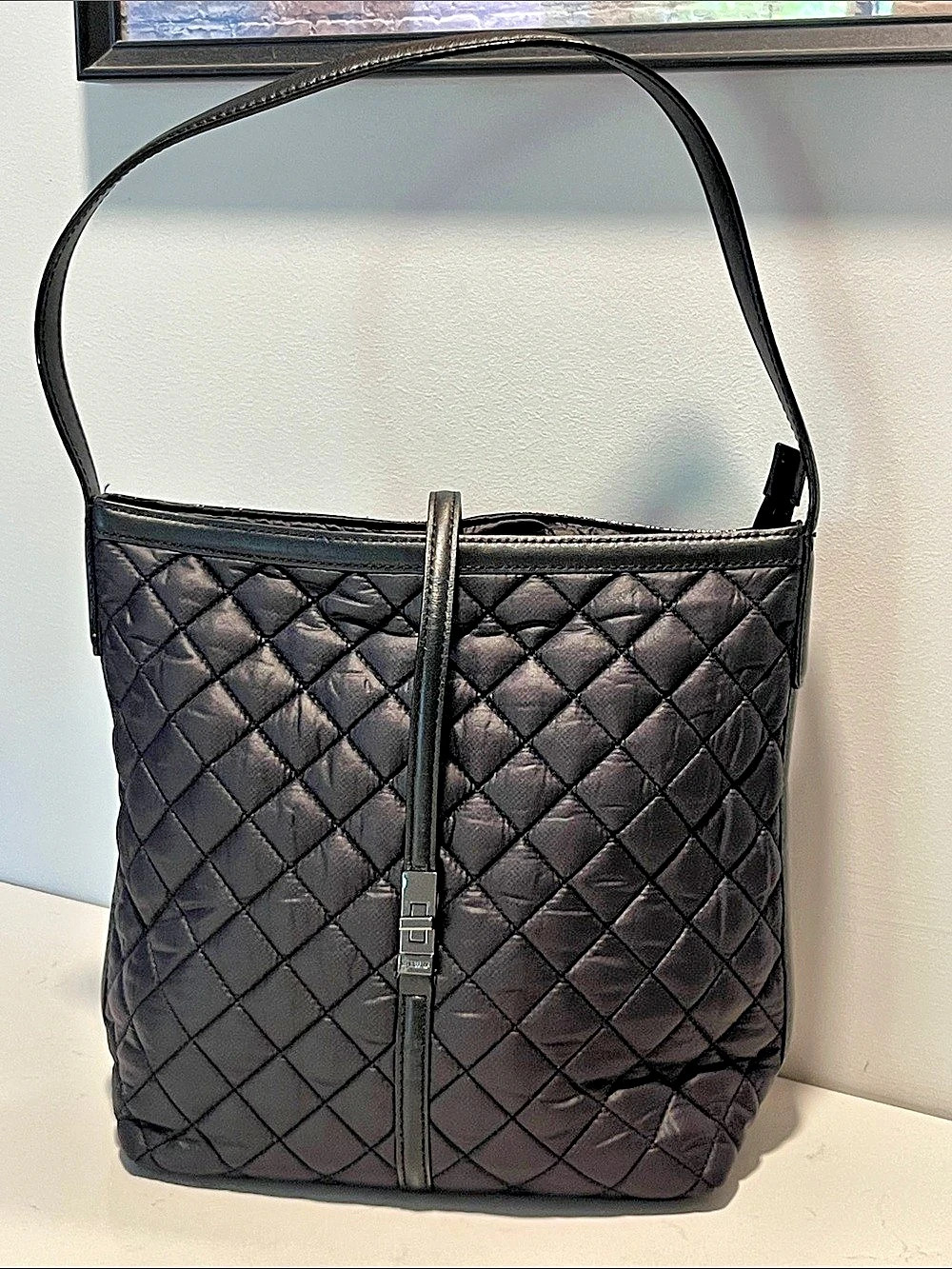 MZ Wallace small Astor Hobo Bag Black
